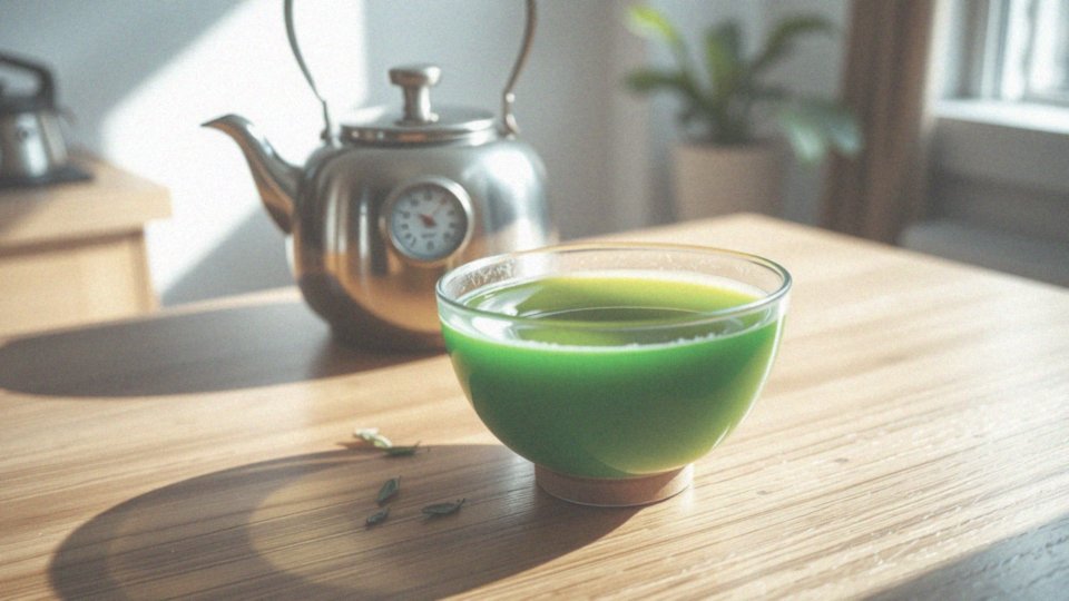 Jak parzyć zieloną herbatę sencha, aby uzyskać najlepsze efekty?