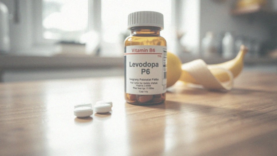 Jak witamina B6 wpływa na farmakologię lewodopy?