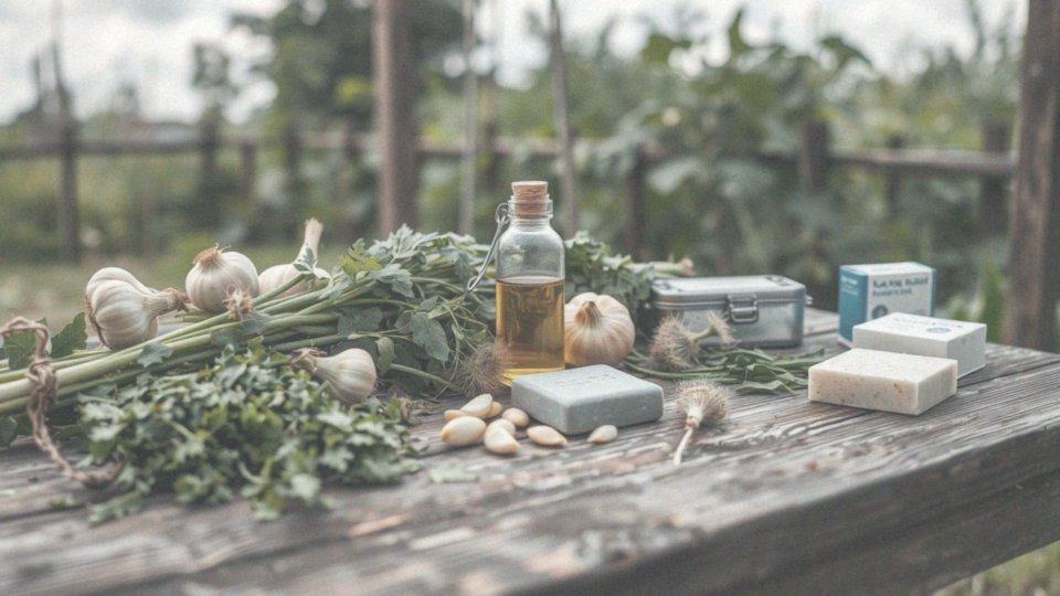Jakie składniki naturalne można wykorzystać do oprysków na mszyce?