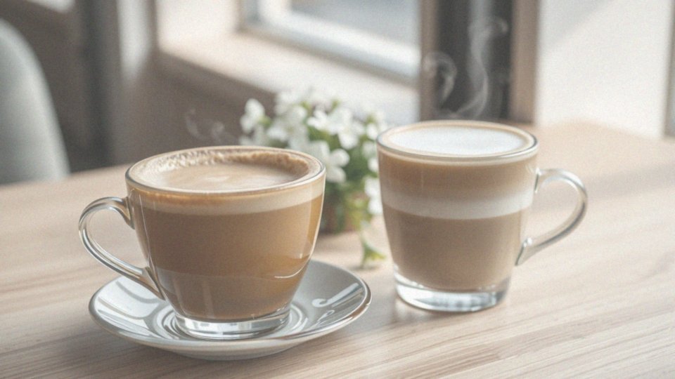 Jakie są różnice w konsystencji i piance między cappuccino a latte?